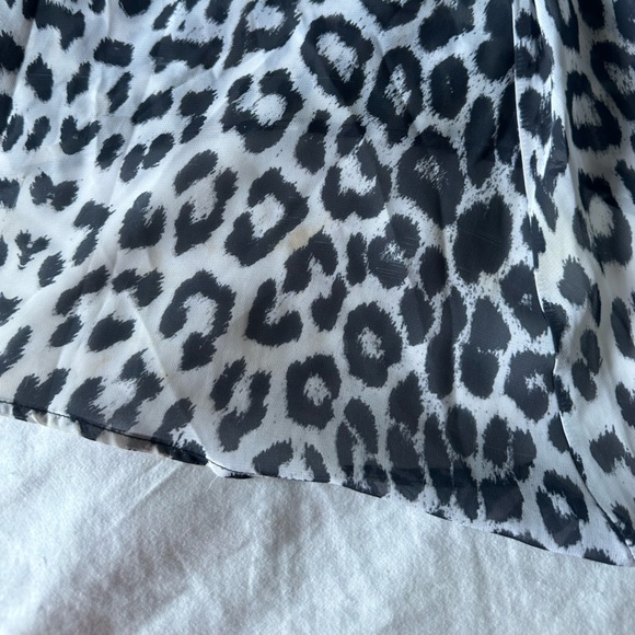 Torrid Sheer Leopard Print Tank Top - Picture 4 of 4